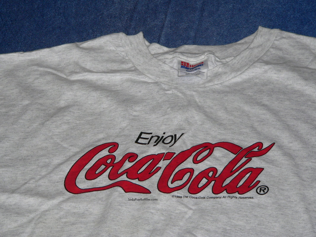 DRINK Coca Cola 2" Button Cloth Uniform Hat Cap Shirt Delivery Vendor Patch 